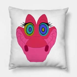 Pink Kaa Hypnotizing You Pillow