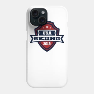 USA Skiing Pyeongchang 2018! Phone Case