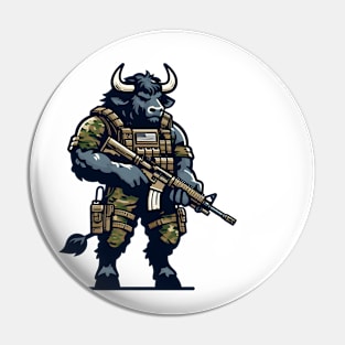 Tactical Minotaur Power Tee: Where Mythical Might Meets Modern Strength Pin