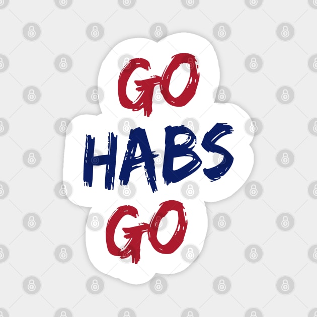 go habs go fanmade Magnet by rsclvisual