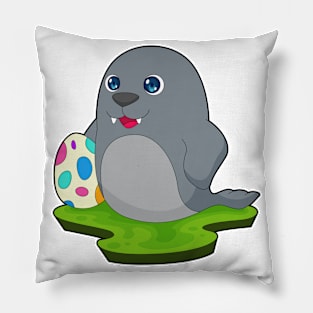 Seal Easter Easter egg Pillow