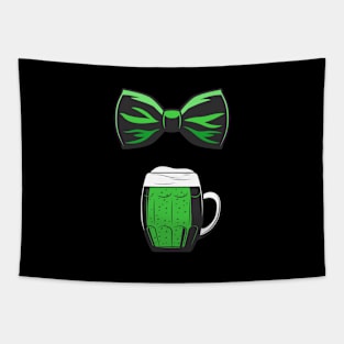 Green bow and green beer? Why not? Do it elegantly! Tapestry