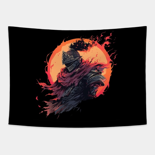 dark soul Tapestry by skatermoment