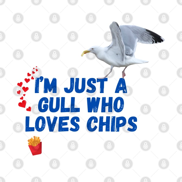 I'm Just a Gull Who Loves Chips by MyriadNorfolk