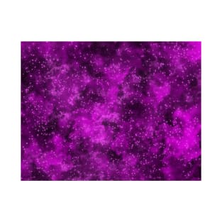 Purple Abstract Galaxy T-Shirt