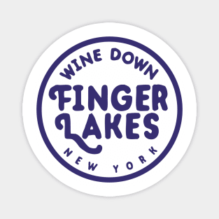 Wine Down Finger Lakes Magnet