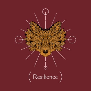 Cool Mandala Fox Resilience T-Shirt