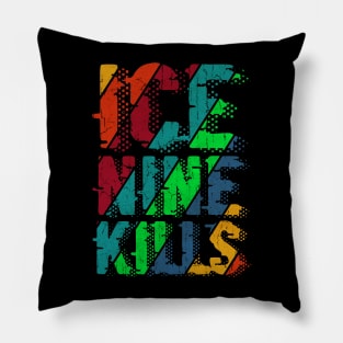 vintage color Ice Nine Kills Pillow