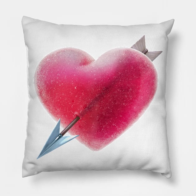 Gummy Love Pillow by Ed Labetski Art