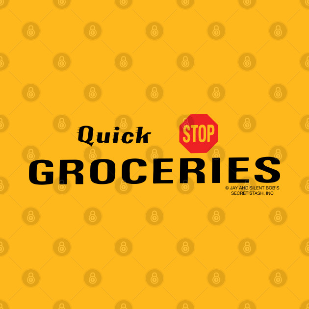 Quick Stop Groceries Jay And Silent Bob TShirt TeePublic