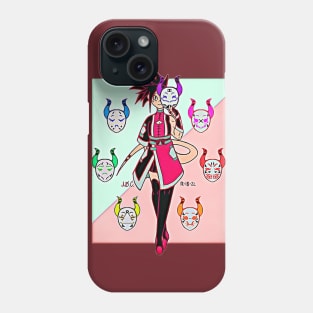 Masks of Virago Phone Case