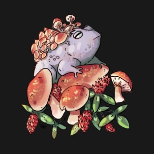 Fungi Frog - Cottagecore T-Shirt