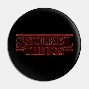 Snorkel Things Pin