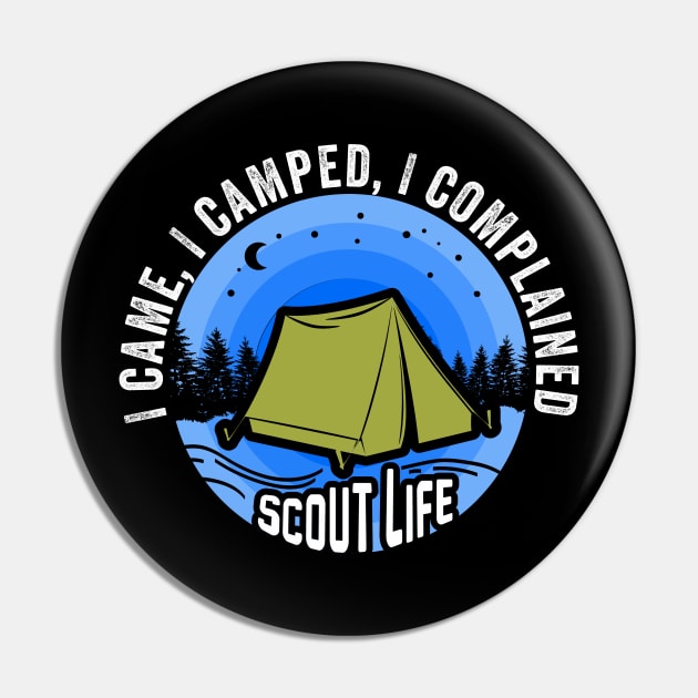 Scouting Scout Leader Pin by BOOBYART