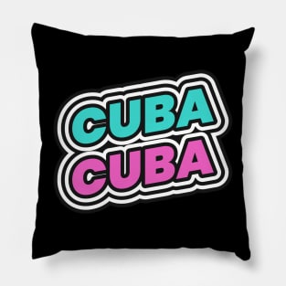 Cuba Cuban Cubano Pillow