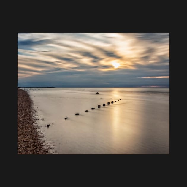 Sunset at Brancaster, Norfolk by Reg-K-Atkinson