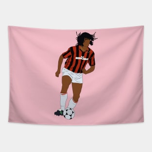 Ruud Gullit Milan 90s Minimalist Aesthetic Tapestry