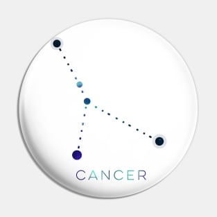 CANCER STAR CONSTELLATION ZODIAC SIGN Pin