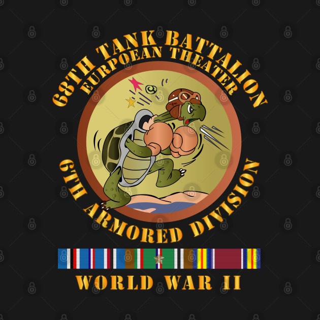 68th Tank Bn - 6th Armor Div - EUR SVC- WWII by twix123844