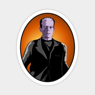 Frankenstein's Monster Portrait Magnet