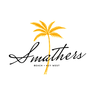 Smathers Beach, Key West Minimal Vintage Style T-Shirt