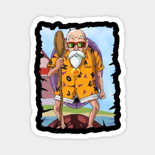 MASTER ROSHI MERCH VTG Magnet