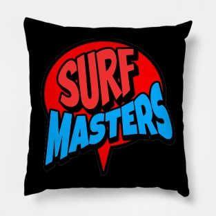 Surf Masters , Hello Summer Vintage Funny Surfer Riding Surf Surfing Lover Gifts Pillow