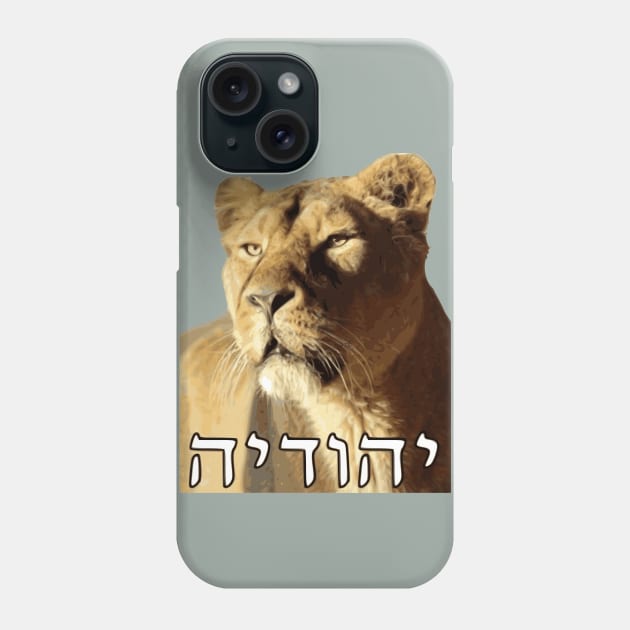 Lioness of Judah Phone Case by dikleyt