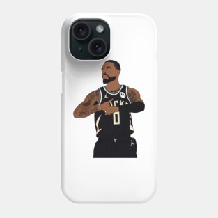 milwaukee bucks-damian lillard Phone Case