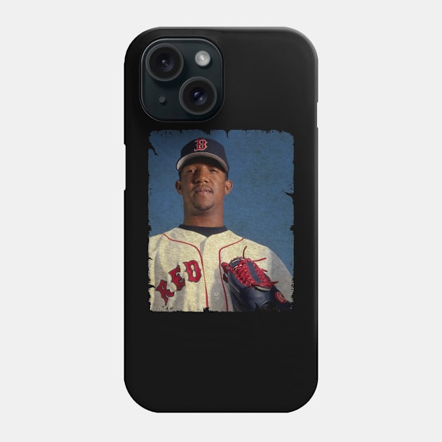 Pedro Martinez in Boston Red Sox Phone Case by PESTA PORA