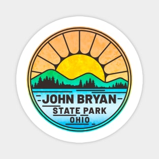 John Bryan State Park Ohio OH Magnet