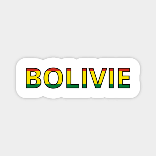 Drapeau Bolivie Magnet