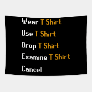 Wear T-Shirt Inventory Print Tapestry