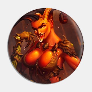 Devil Girl Pin