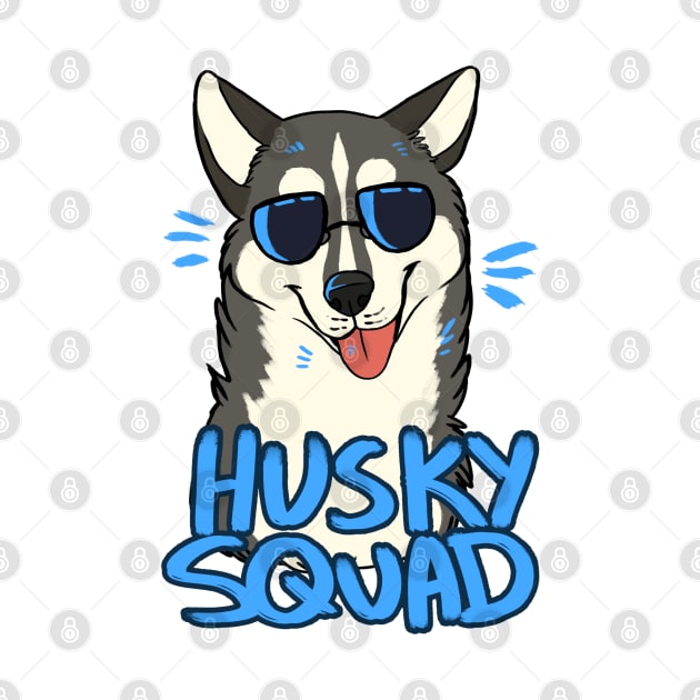 HUSKY SQUAD (gray) by mexicanine