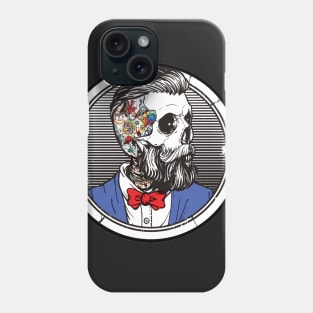 Skull Barber Phone Case