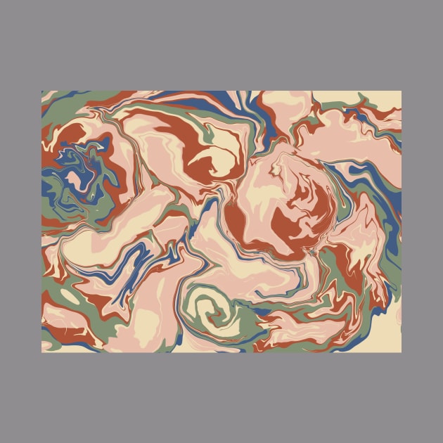 Marbled Paper Design by Obstinate and Literate