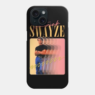 Patrick Swayze • • Retro Graphic Design Phone Case