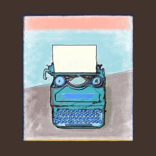 Writer's Muse -Corona Portable Typewriter T-Shirt