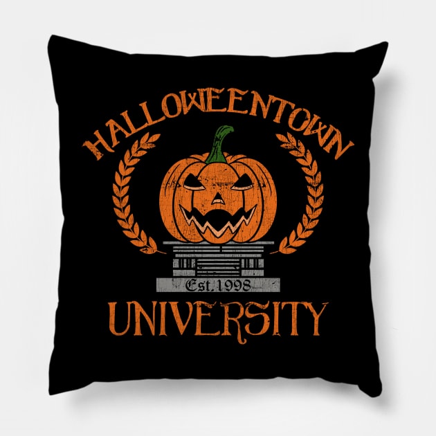 Halloweentown University Pillow by AnKa Art