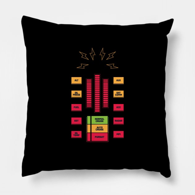 Knight Rider Season 2 Pillow by BadBox