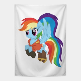 Rainbow Dash as future Catra Tapestry