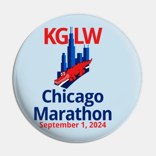 King Gizzard and the Lizard Wizard Chicago Marathon September 1, 2024 Pin