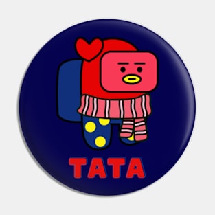 Among Us BT21 Tata Pin