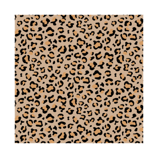 Leopard Print, Leopard Spots, Brown Leopard T-Shirt
