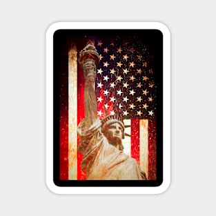 Lady Liberty by Brian Vegas Magnet