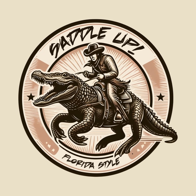 Saddle Up - Florida Style by WolfeTEES