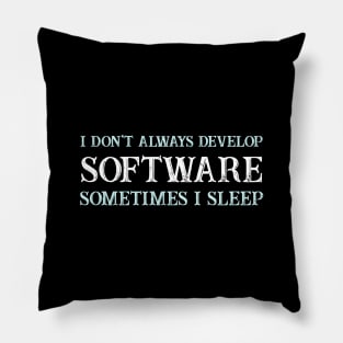 Programming Somtware Engineer Pillow