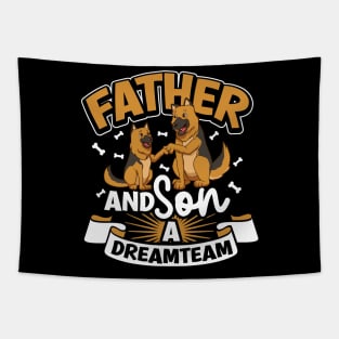 The dreamteam - father and son Tapestry