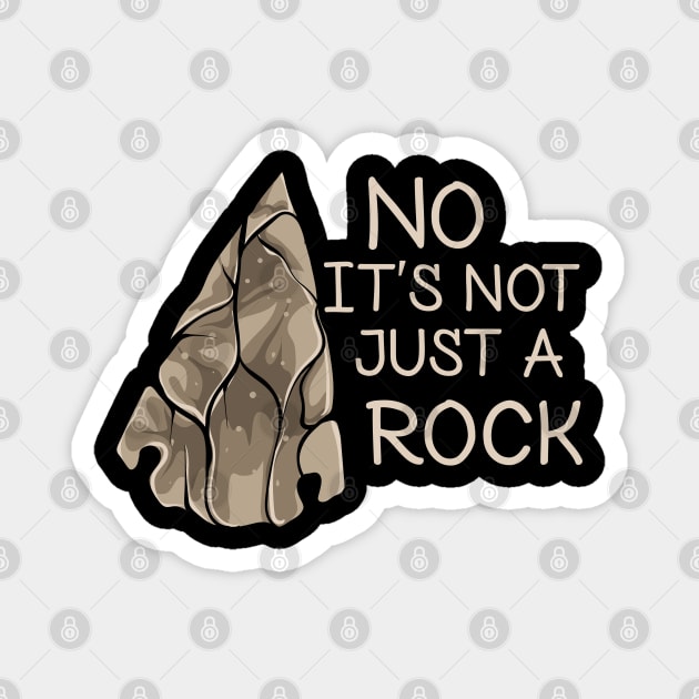 No It's Not Just A Rock Magnet by maxdax